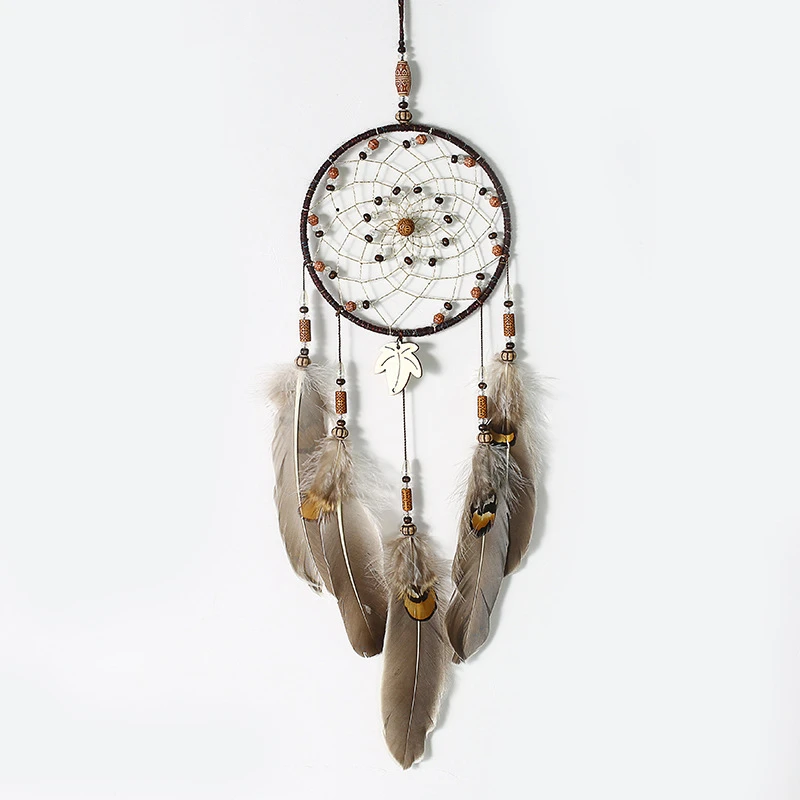 

Dream Catcher Handmade Feather Dreamcatcher Wall Hanging Ornament Bedroom Decor Home Room Decoration Crafts Birthday Gift
