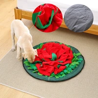 dog snuffle mat non slip pet feeding mat encourages natural foraging skills durable washable dog nosework mat for christmas eve