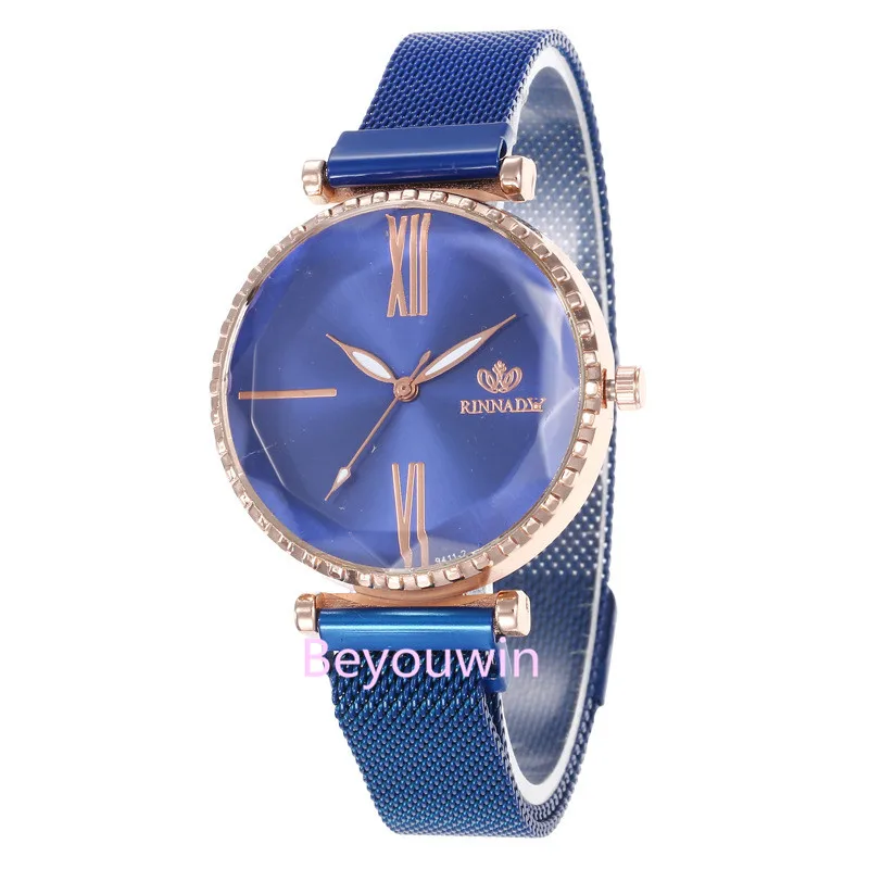 100 шт/лот Модные женские сетчатые часы обертывание повседневные кварцевые