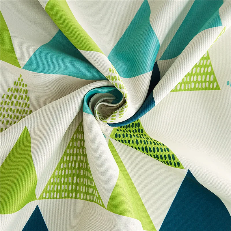 Затемняющие красные шторы YokiSTG геометрические Оконные Занавески для гостиной