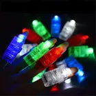 Светодиодный ные фонарики на палец, 100 шт. в упаковке, светящиеся палочки для детей и взрослых, ярвечерние Y4UD