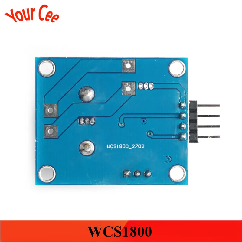 WCS1800 модуль датчика Холла Датчик обнаружения 35A короткого замыкания защита от