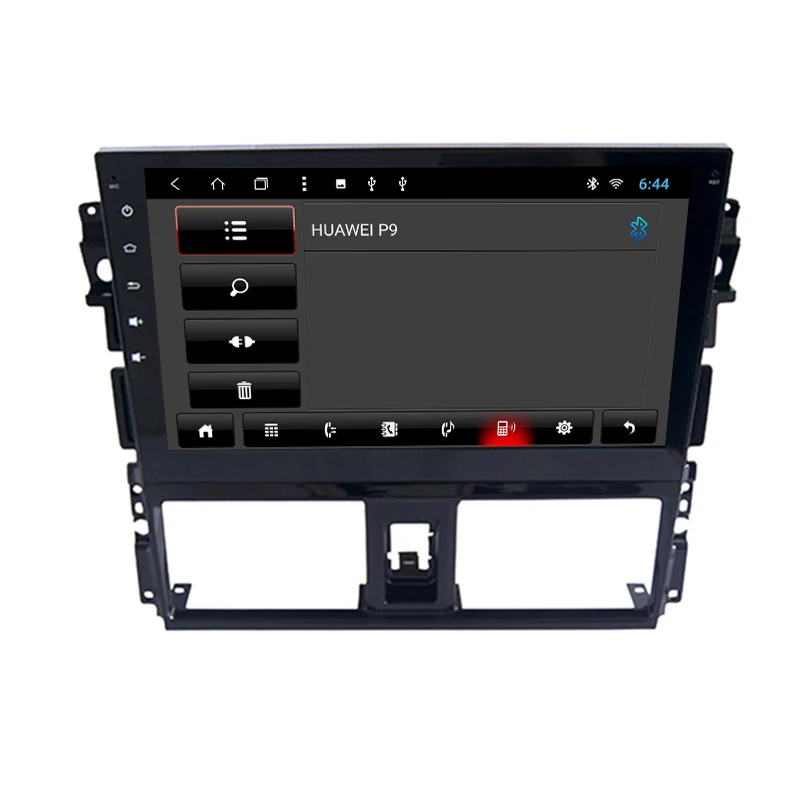 YAZH 10 1 дюймов автомобильный стерео для Toyota Vios Yari 2013 2014 с Android 8 core система