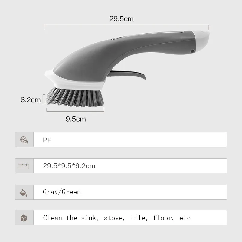 Сильная дезактивация блюдо губка-щетка для Ванной Щетка плитки Креативный