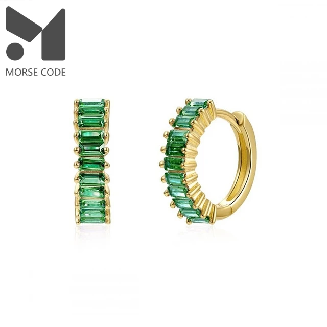 

MC 2020 Hot Sale Delicate Zircon PendientesPlata925 Charming Fine Jewelry Gift Sterling Silver Huggie Earrings Hoops for Women