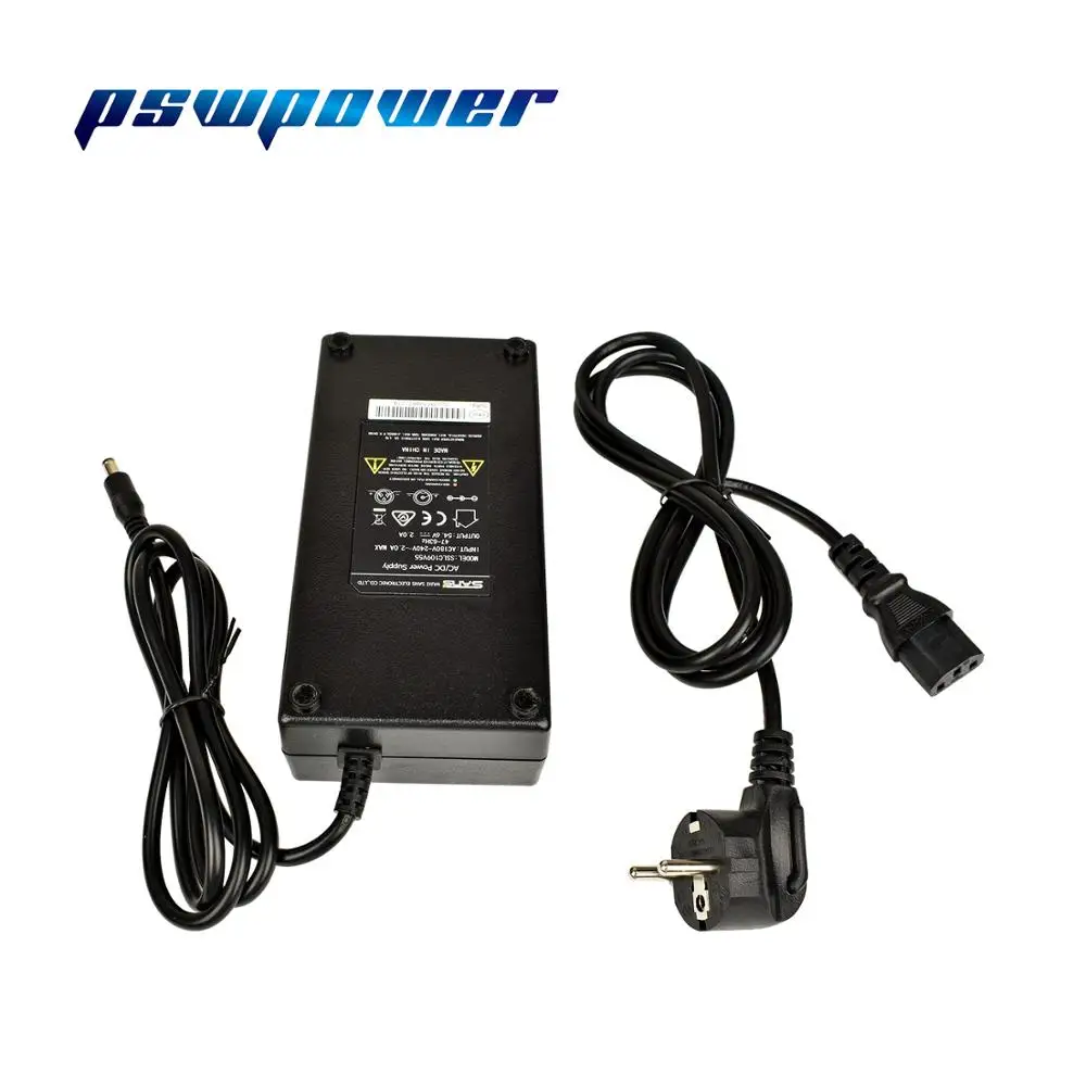 Зарядное устройство для электрического велосипеда SANS 54V.6 или 42 в 48 В 120 Вт 36 90