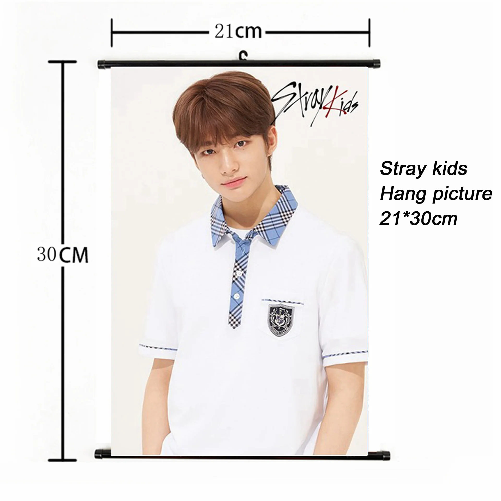 Модный Kpop Stray Kids повесить paintng 21*30 см плакат страй дети подписи альбом Фотокарта плакат вентиляторы коллекция Канцелярский набор