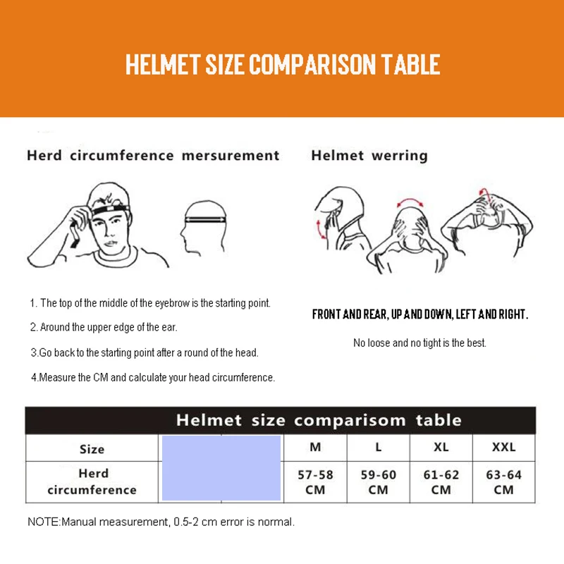

Motorcycle Winter full face helmets Men Riding warm helmet Motorbike racing Capacete ABS Moto Motocross Helmet