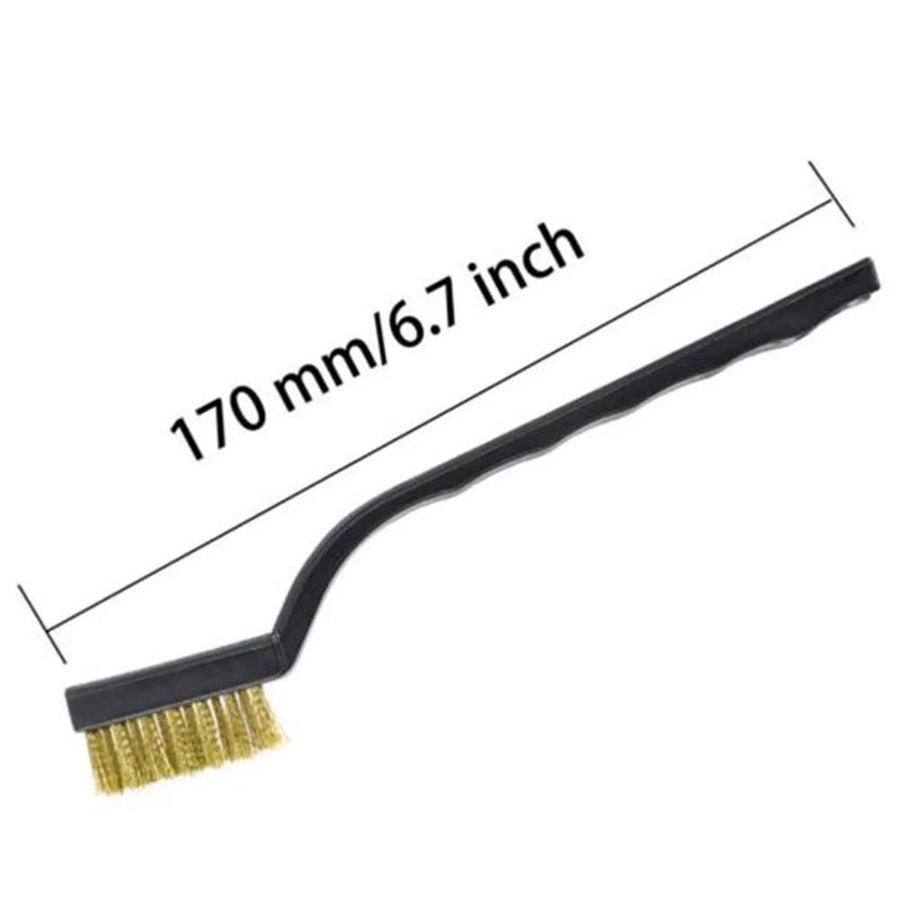 

Щетка из проволоки и латуни, 170 мм, 12 шт.