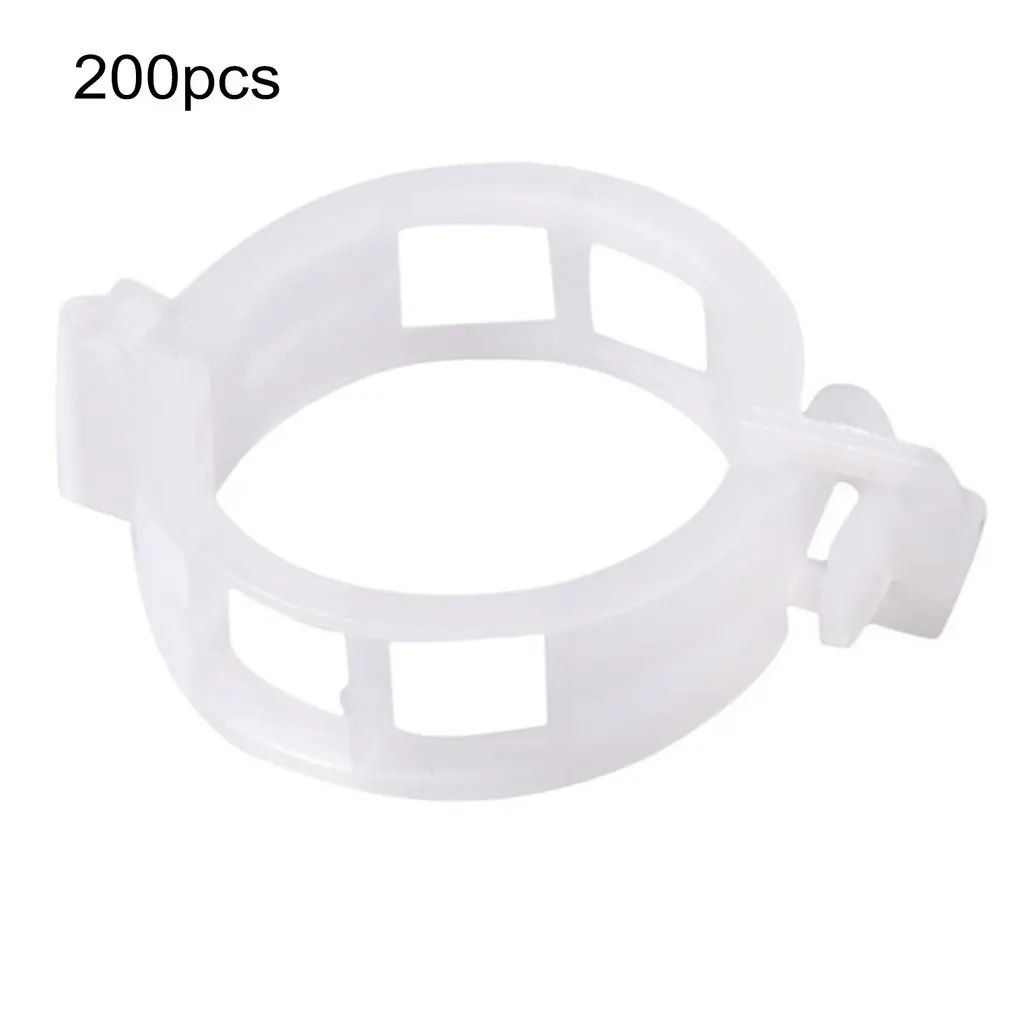 

Plant Clips 200PCS/SET Plastic Supports Connects Reusable Protection Grafting Fixing Tool Gardening Supplies For Vegetable