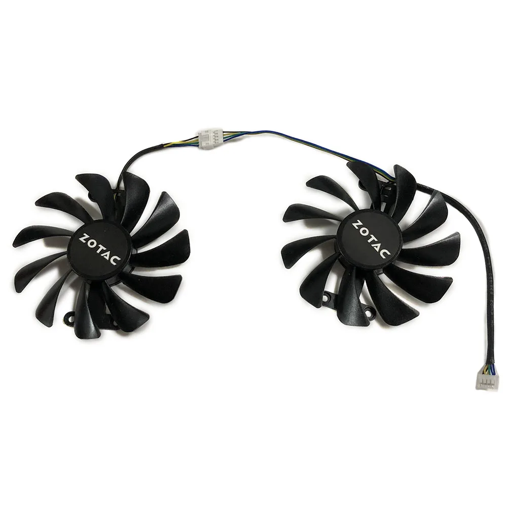 2 шт./компл. 95 мм GAA8S2U Графика карты вентилятор для ZOTAC ZT P10800C 10P P10700C GTX1070 GTX1080 AMP edition