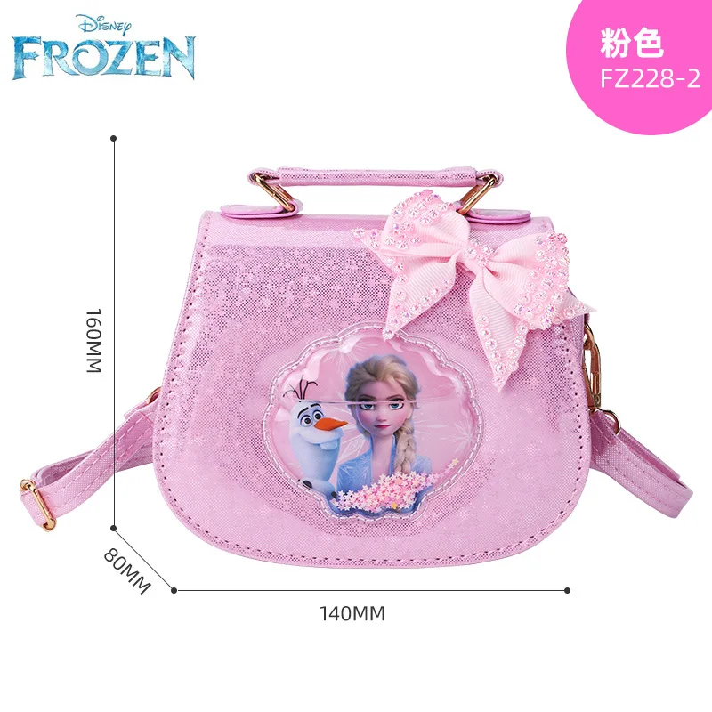 

Disney Princess Frozen Kids Crossbody Bag for Girls Accessories Kids Makeup Party Bag Girl Toys Makeup Handbag Play Makeup
