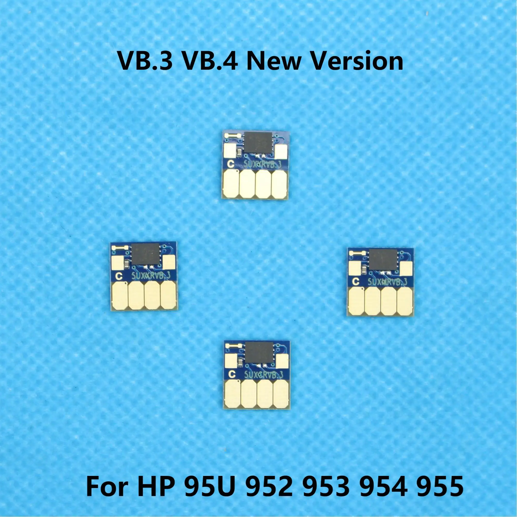 

VB.3 VB.4 Chip For HP 952 953 954 955 952XL 953XL 954XL 955XL For HP Officejet Pro 7740 8210 8710 8720 8730 8740 Permanent Chip