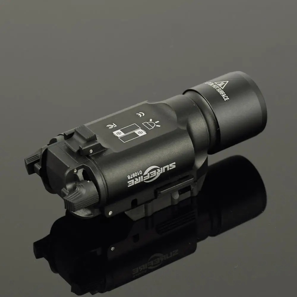 Высоколюминесцентный компактный фонарик для пистолета 20 мм тактический