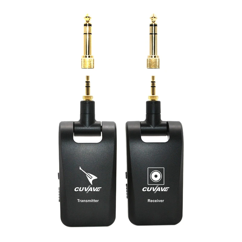 

Беспроводной передатчик для электрогитары CUVAVE, портативная мини-аудиосистема без кабеля, 2,4 ГГц Беспроводная гитарная система для басов