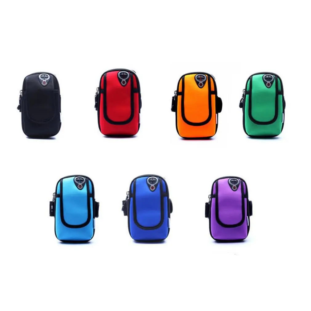 Камуфляж Водонепроницаемый 6 дюймов наручный ремешок для мобильного телефона