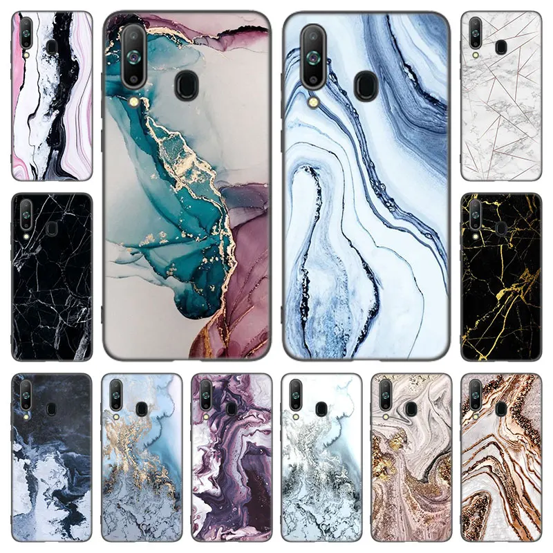 Мраморный художественный Модный чехол для Samsung Galaxy A01 A03 Core A10 A20 A30 A50 S A20E A40 A41 A51 5G A5