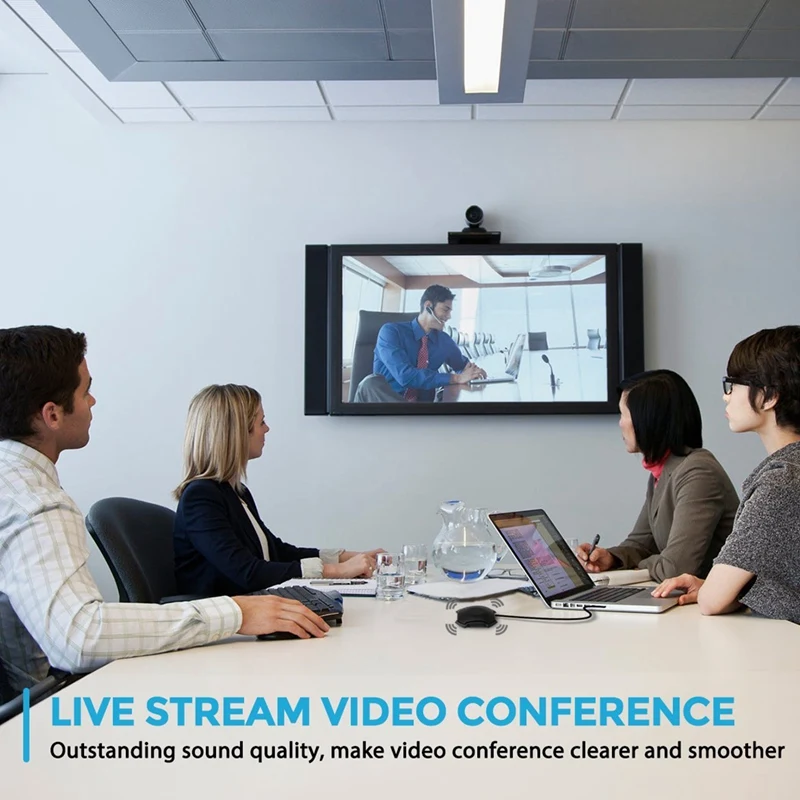 Микрофон для конференций многонаправленный конденсаторный микрофон 3 5 мм