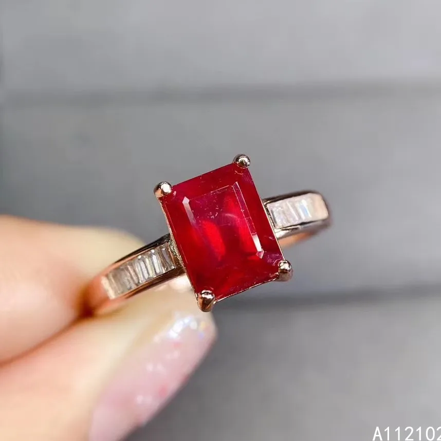 KJJEAXCMY Изящные Ювелирные изделия S925 Стерлинговое Серебро инкрустированное