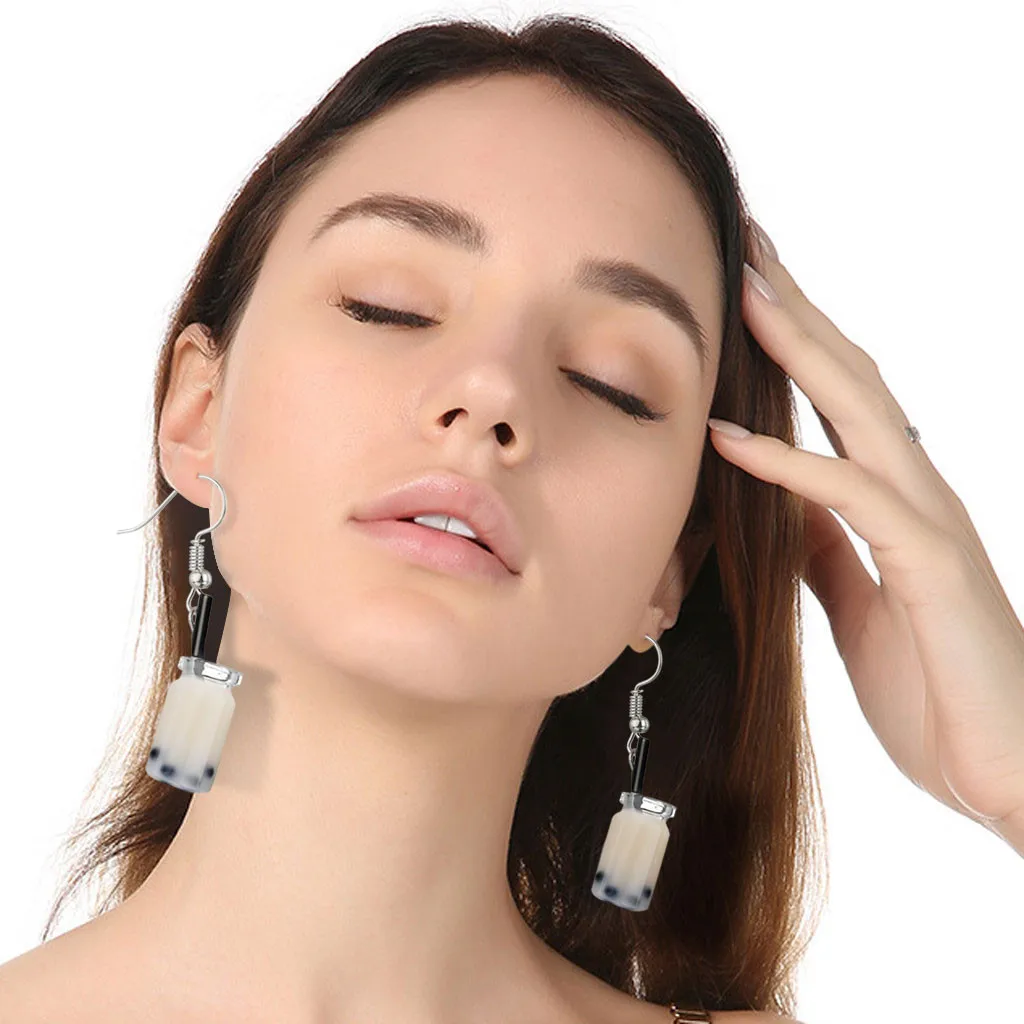 Висячие серьги в европейском стиле женские ювелирные украшения панк с