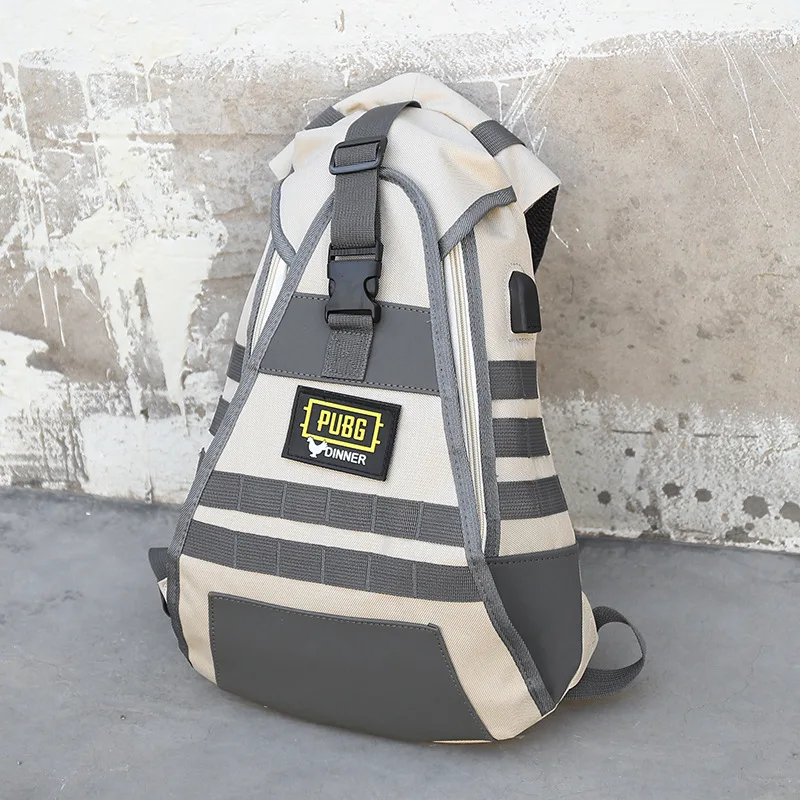 PUBG Playerunknown's Battlegrounds USB порт студенческий школьный рюкзак сумка на плечо Уровень