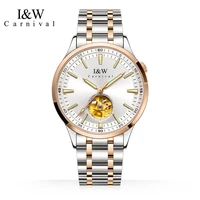 reloj hombre iw brand fashion business watch for men luxury hollow automatic watches dress clock waterproof luminous sapphire