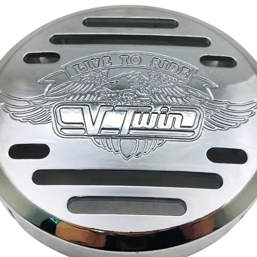 ABS хромированный чехол для мотоцикла Yamaha V-Star 650 Classic Custom 98-13 Vstar 1100 Silverado 99-09 Kawasaki Vulcan