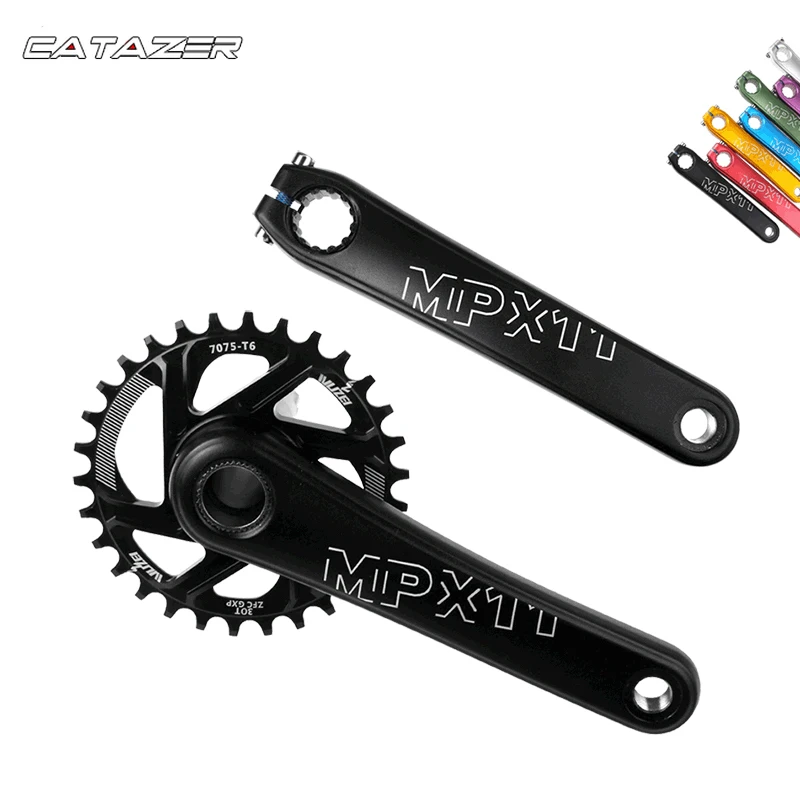 Комплект кривошипников для горного велосипеда 8/9/10/11/12 скоростей 170/175 мм | Спорт и