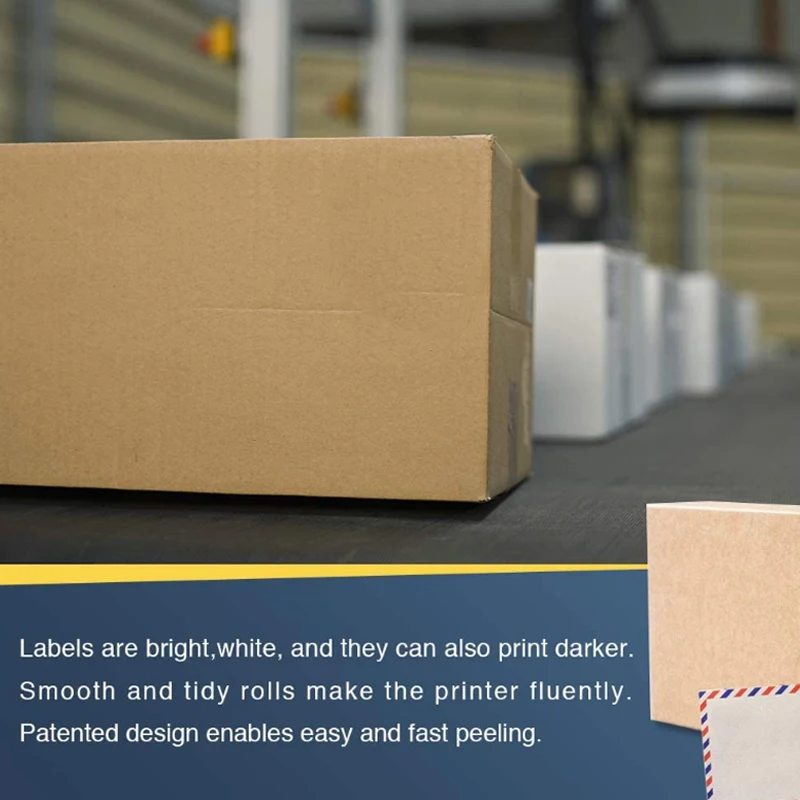 1 рулон совместимый с Brother DK22205 62 мм x 30 48 м непрерывная белая длина бумажная лента