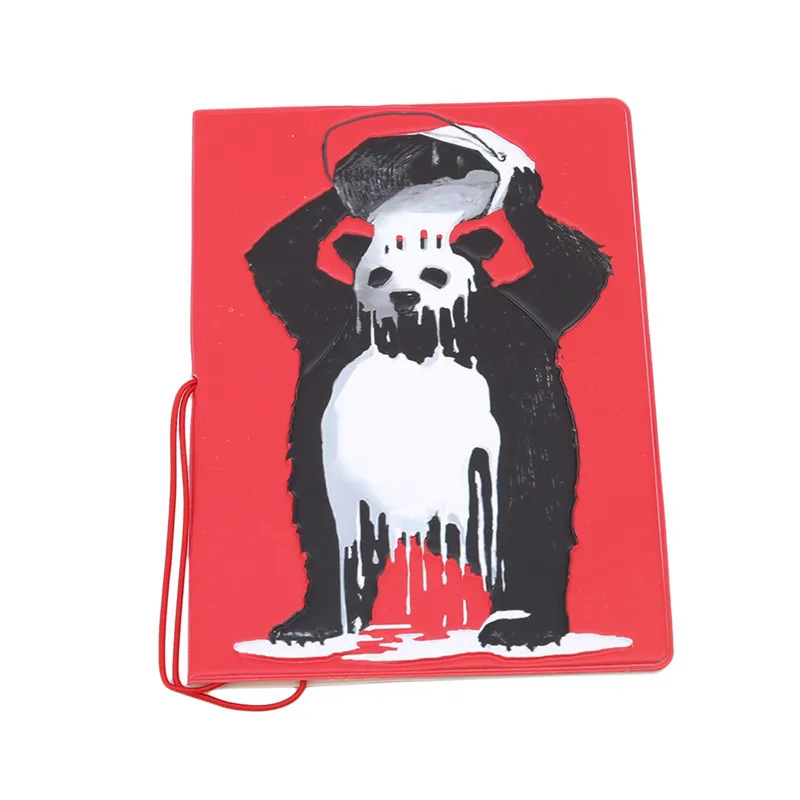 3D чехол для паспорта с изображением панды Id карты дизайн дорожная сумка билета