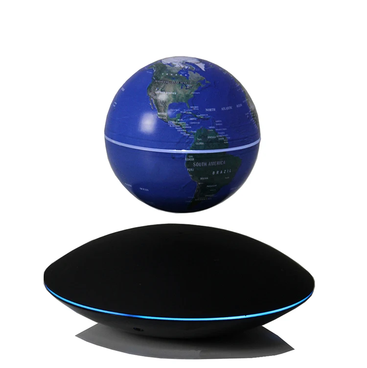 Украшение для дома магнитная левитация 3 дюйма вращается на землю Плавающий