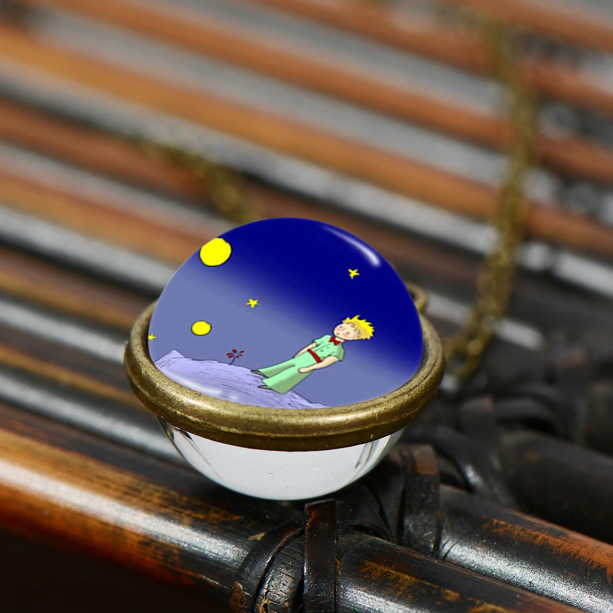 Ожерелье с подвеской в виде французского Маленького принца классическое