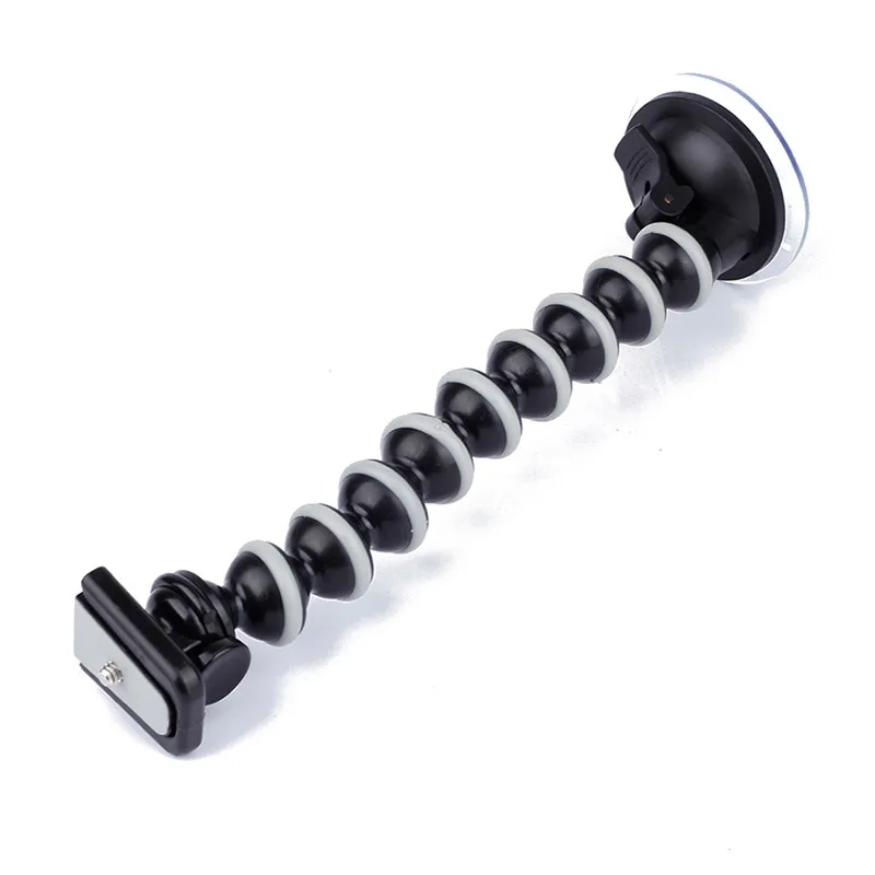 Гибкий автомобильный держатель Octopus на присоске для GoPro Hero 8/7/6/5/4/3/3 + SJ4000 SJ5000|suction cup