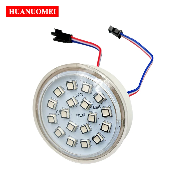 UCS1903 18LED s 60 мм smd rgb 5050 Светодиодный пиксельный модуль освесветильник светодиодные