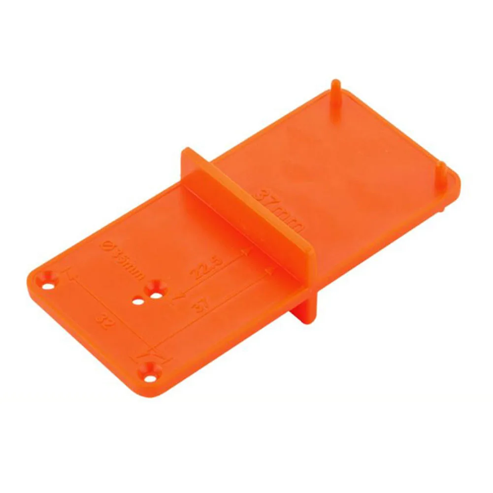 Hinge Hole Drilling Guide Locator Opener template Door Cabinets DIY Tool For Woodworking tool | Инструменты