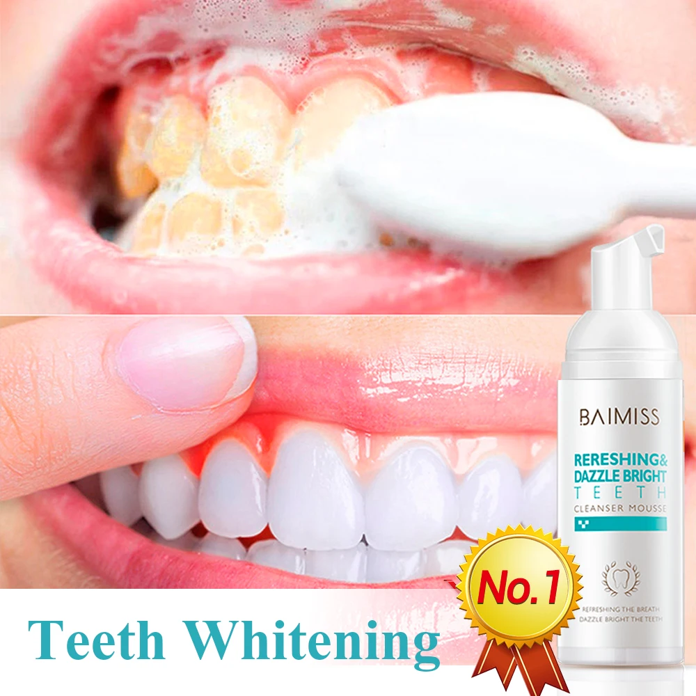 

Отбеливающая зубная паста BAIMISS, зубные инструменты, гигиена полости рта, чистящий гель для зубов, удаляет пятна от налета, неприятный запах и...