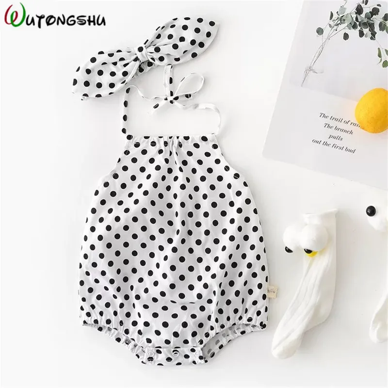 Комбинезоны для новорожденных полосатая одежда с цветами летняя тонкая