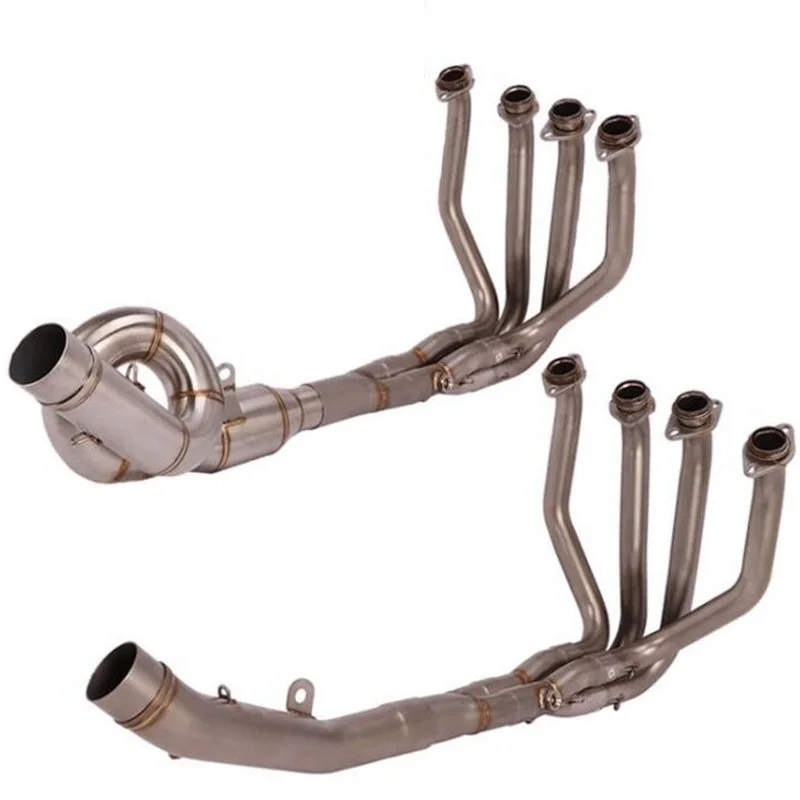 

Выхлопной глушитель для мотоцикла, труба из нержавеющей стали для KAWASAKI Z800, без застежки, Модифицированная, для скутера