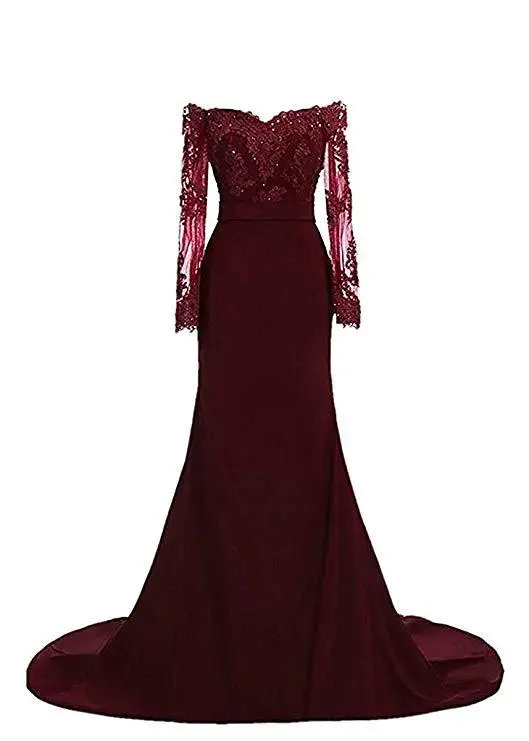Robe pour mariage invit femme новинка v-образный вырез кружево длинный рукав Сексуальная