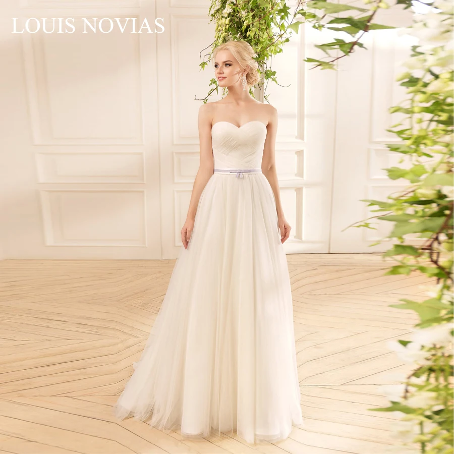 Платье Louis Novias для свадьбы вечеринки Abiye empire со шнуровкой без бретелек шлейфом