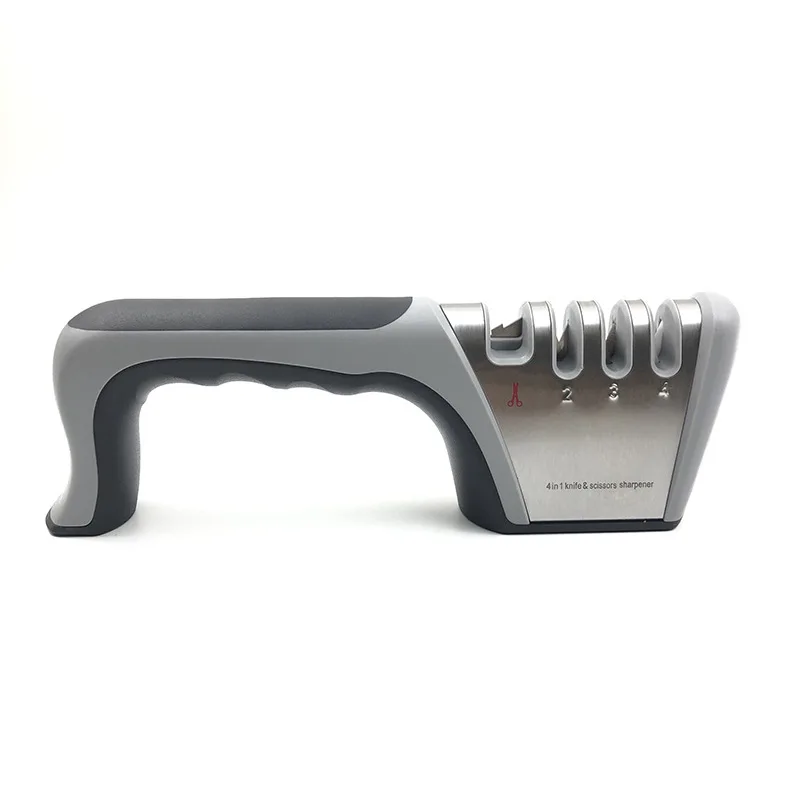 

Knife Sharpener 4 Stages Removable Stainless Steel Professional High Quality Kitchen Sharpening Diamond Stone Grinder Tools