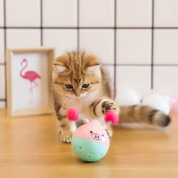 toy for cat dog smart interactive self rotating tumbler ball puppy kitten training scratch electronic ball toys pet cat supply