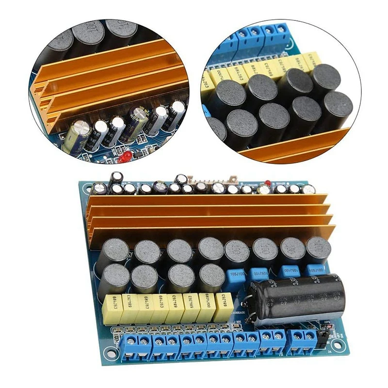 Digital Power Amplifier Board 100W+100W+4X50W AMP Module TPA3116 5.1 Sound-Channel Class D Audio | Электроника