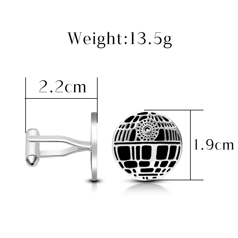 Мужская Гламурная рубашка запонки с круглыми узорами планета земля мир шар