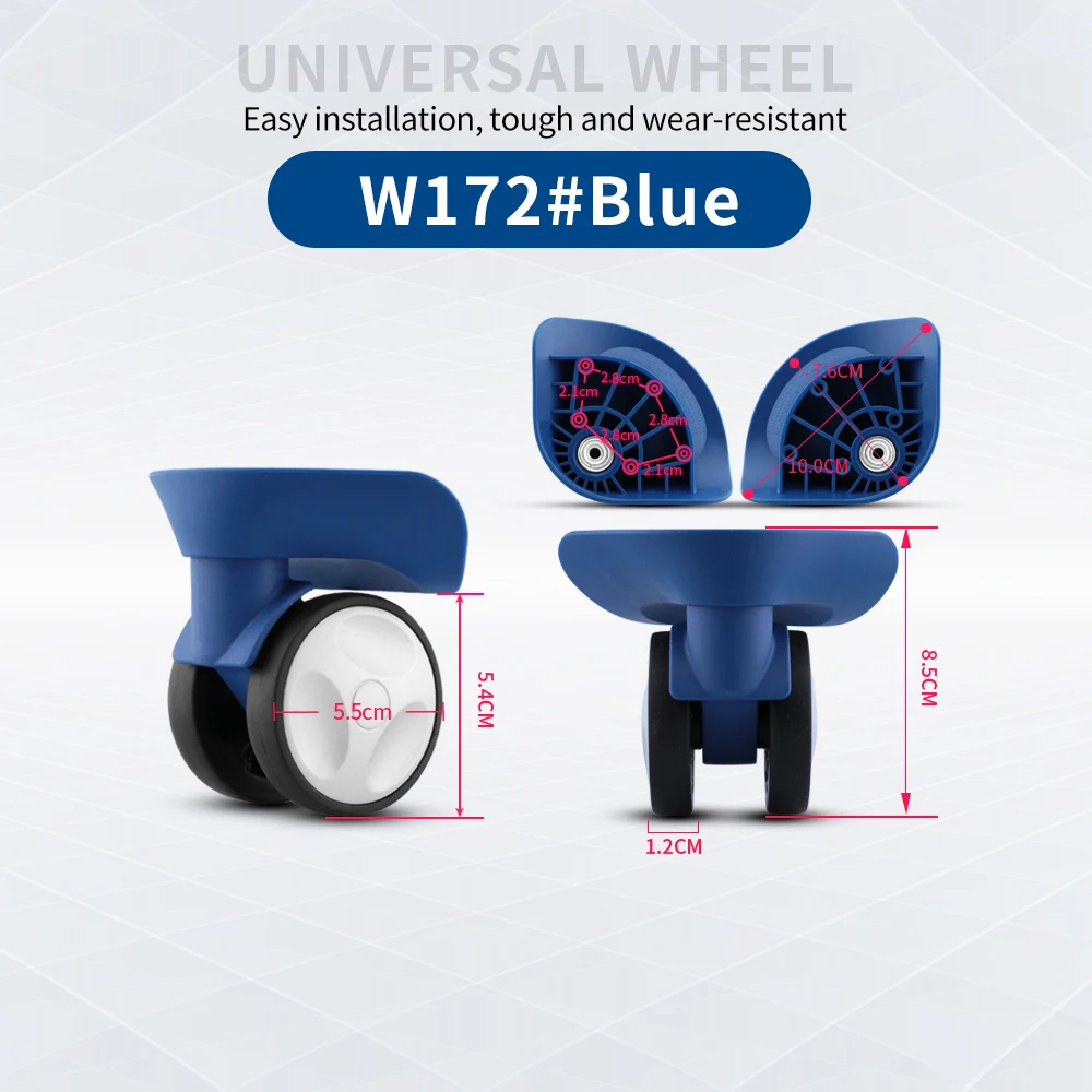 TANGYIPIN W172 Trolley suitcase wheel universal accessories luggage password box repair casters replace high-quality