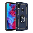 Противоударный Магнитный армированный чехол для Xiaomi Redmi Note 7, 8, 8T, 9s, 9 Pro Max, чехол с подставкой и кольцом для пальца