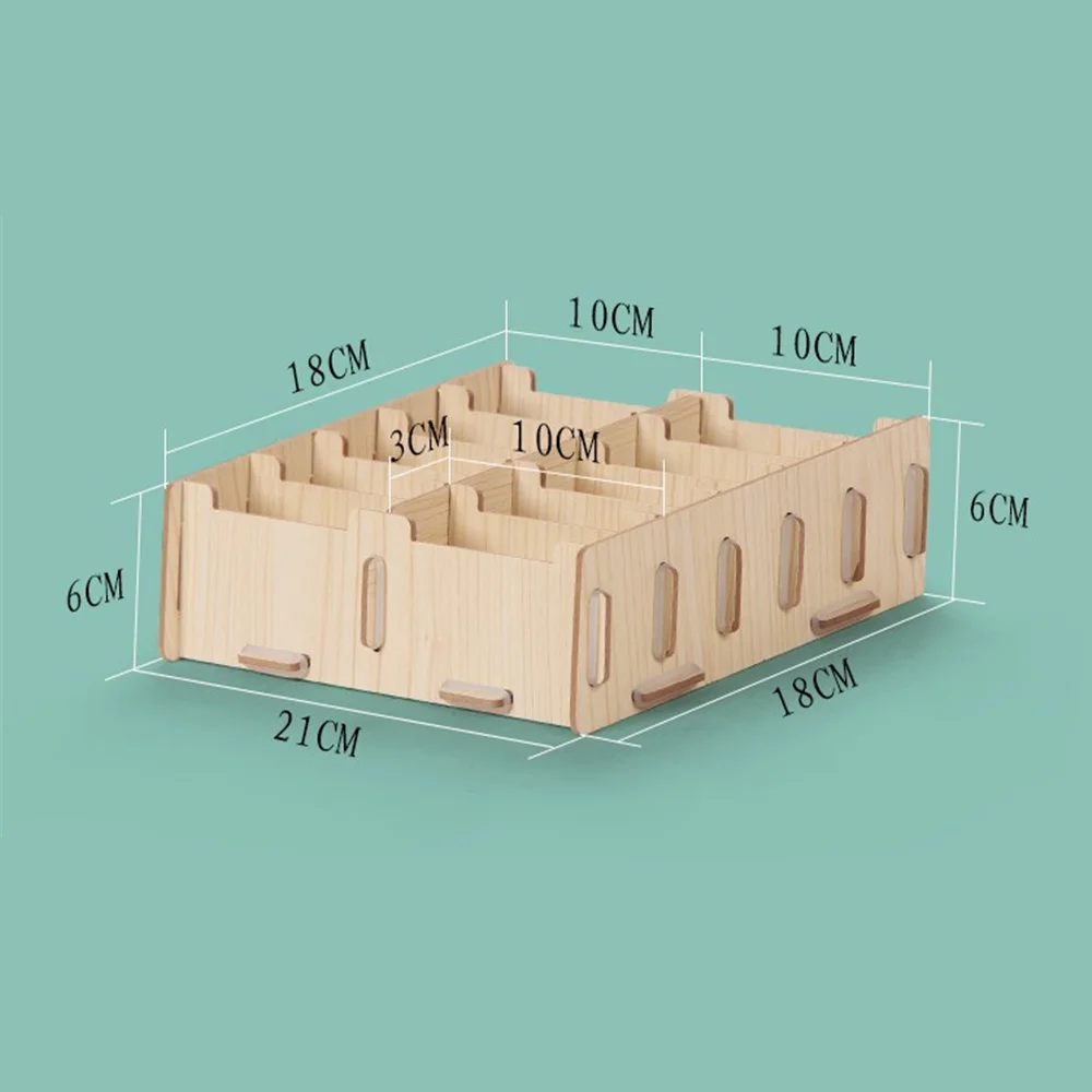 

Creative Bamboo Wooden Bussiness Card holder Wood Handiwork Desktop Type Holder Name Card Box