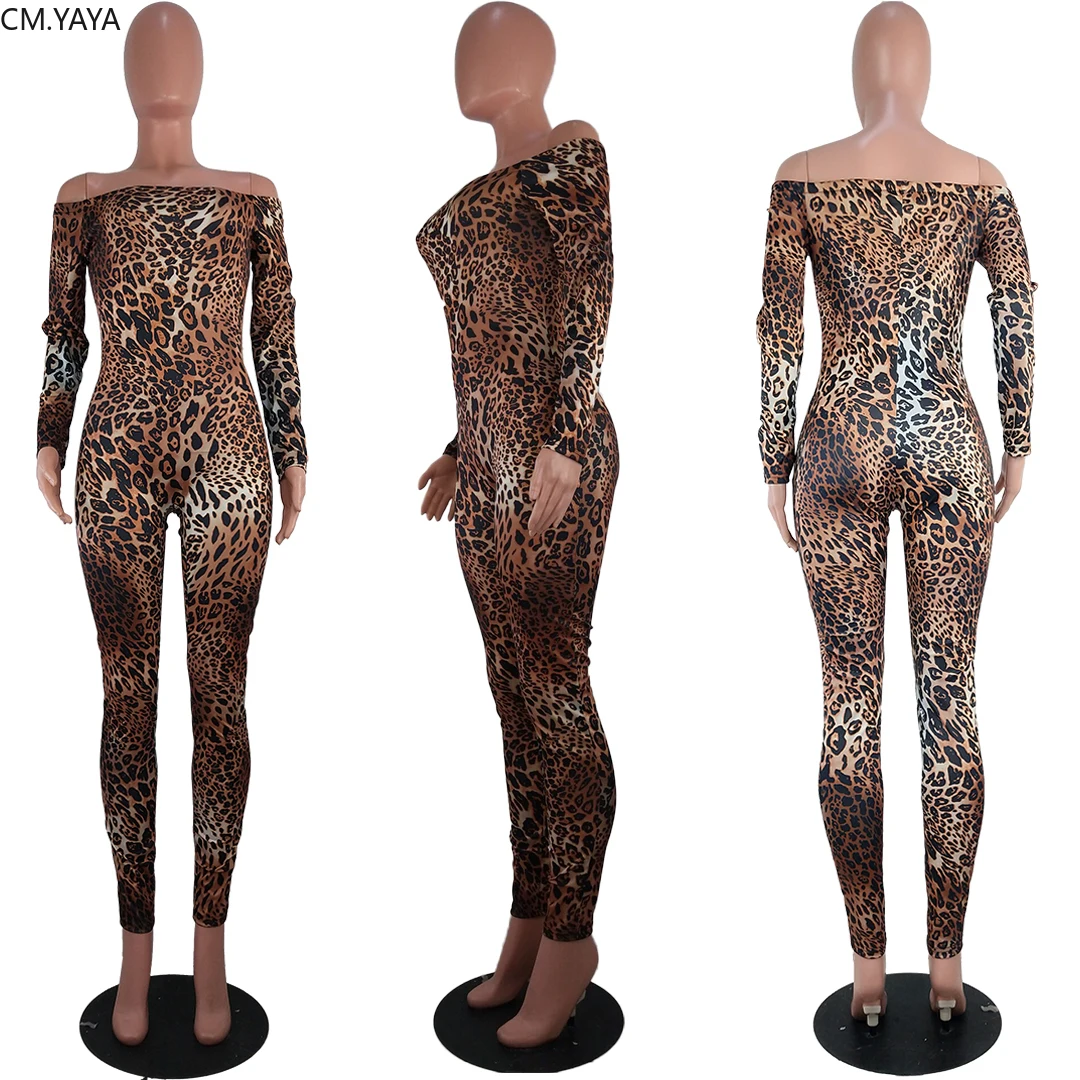 Осенне-зимние женские комбинезоны с вырезом лодочкой и длинным рукавом