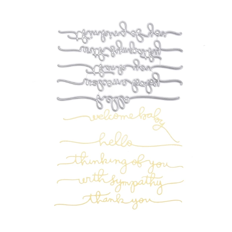 Креативные режущие штампы трафарет для скрапбукинга сделай сам тиснильный