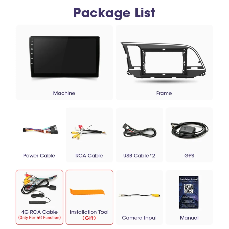 

Android 10 Car Radio Multimedia Video Player for Hyundai Elantra 6 2015 2016 2017 2018 2din Stereo GPS Navigation 4G Net IPS DVD